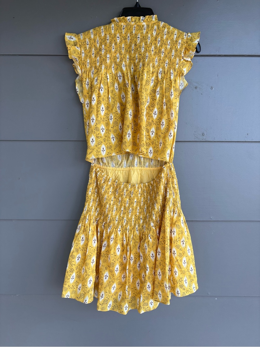 Veronica Beard Rayna Botanical Ikat Mini Dress - Picture 4 of 15